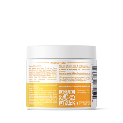 1,500mg CBD Pain Relief Cream - 4oz - Biotech CBD