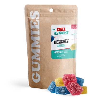 150mg D8 & D9 Gummies - Mixed Fruits - Chill Extreme