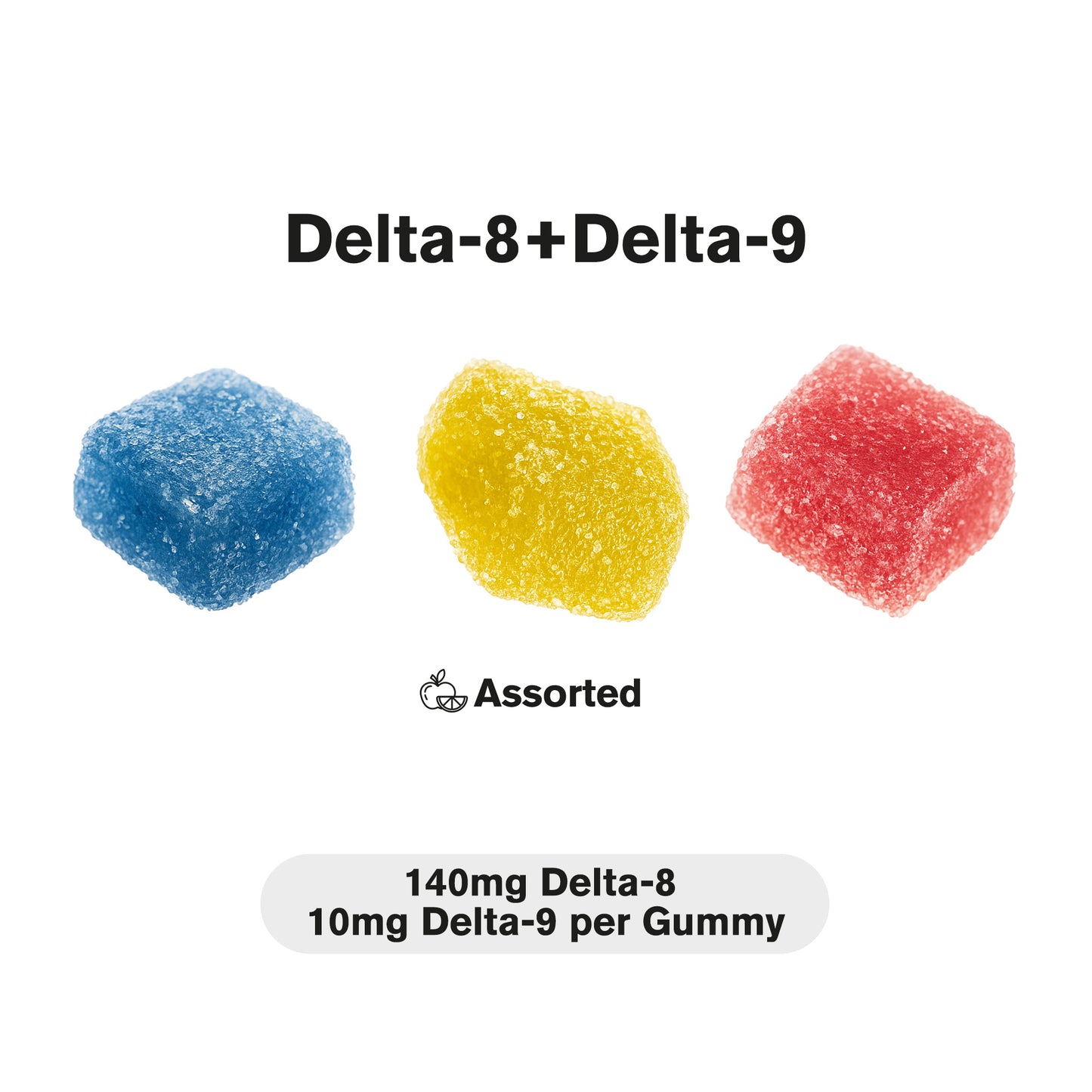 150mg D8 & D9 Gummies - Mixed Fruits - Chill Extreme