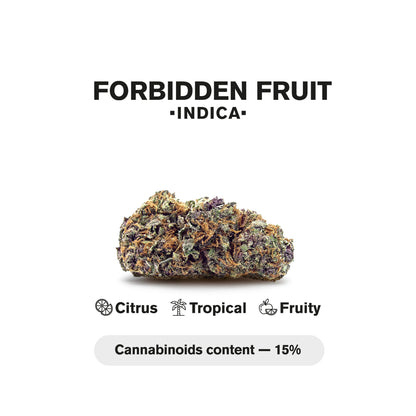 1.5g Forbidden Fruit Strain King Size Pre-Roll - Indica - THCA