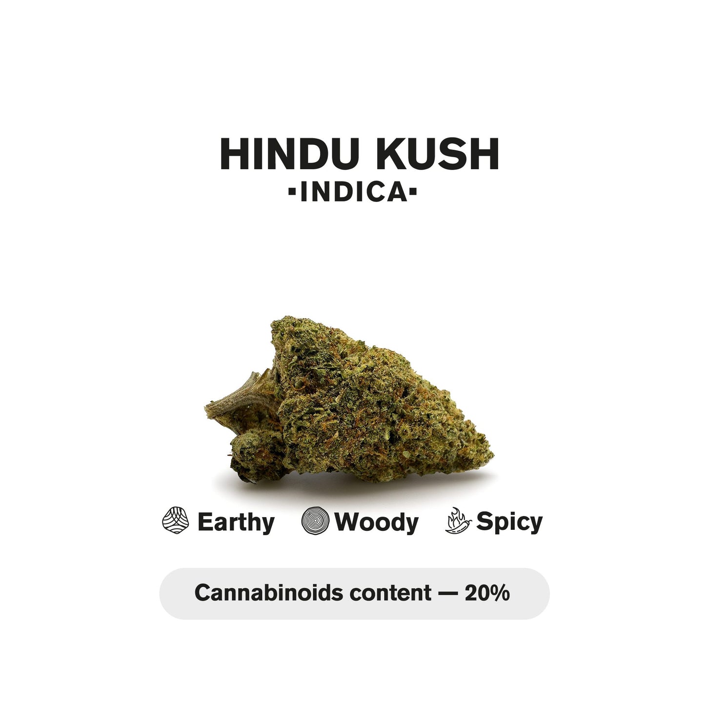 1.5g Hindu Kush King Size Pre-Roll - Indica - THCA