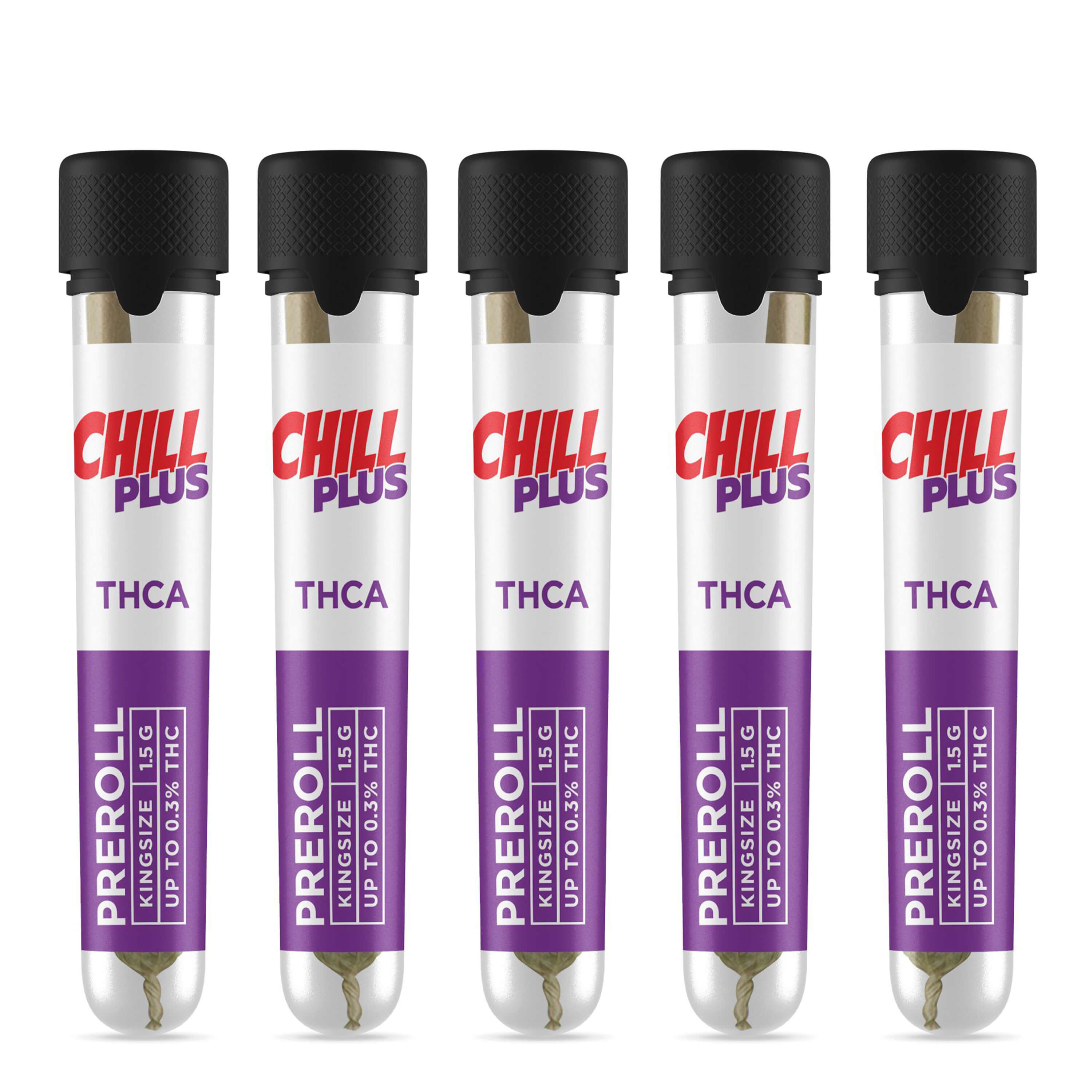 1.5g Hybrid King-Size THCA Pre Rolls Bundle - Chill Plus