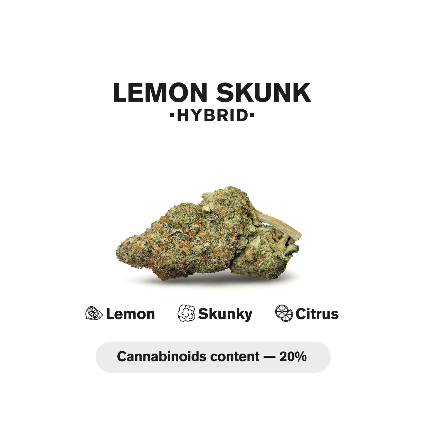 1.5g Lemon Skunk King Size Pre-Roll - Hybrid - THCA
