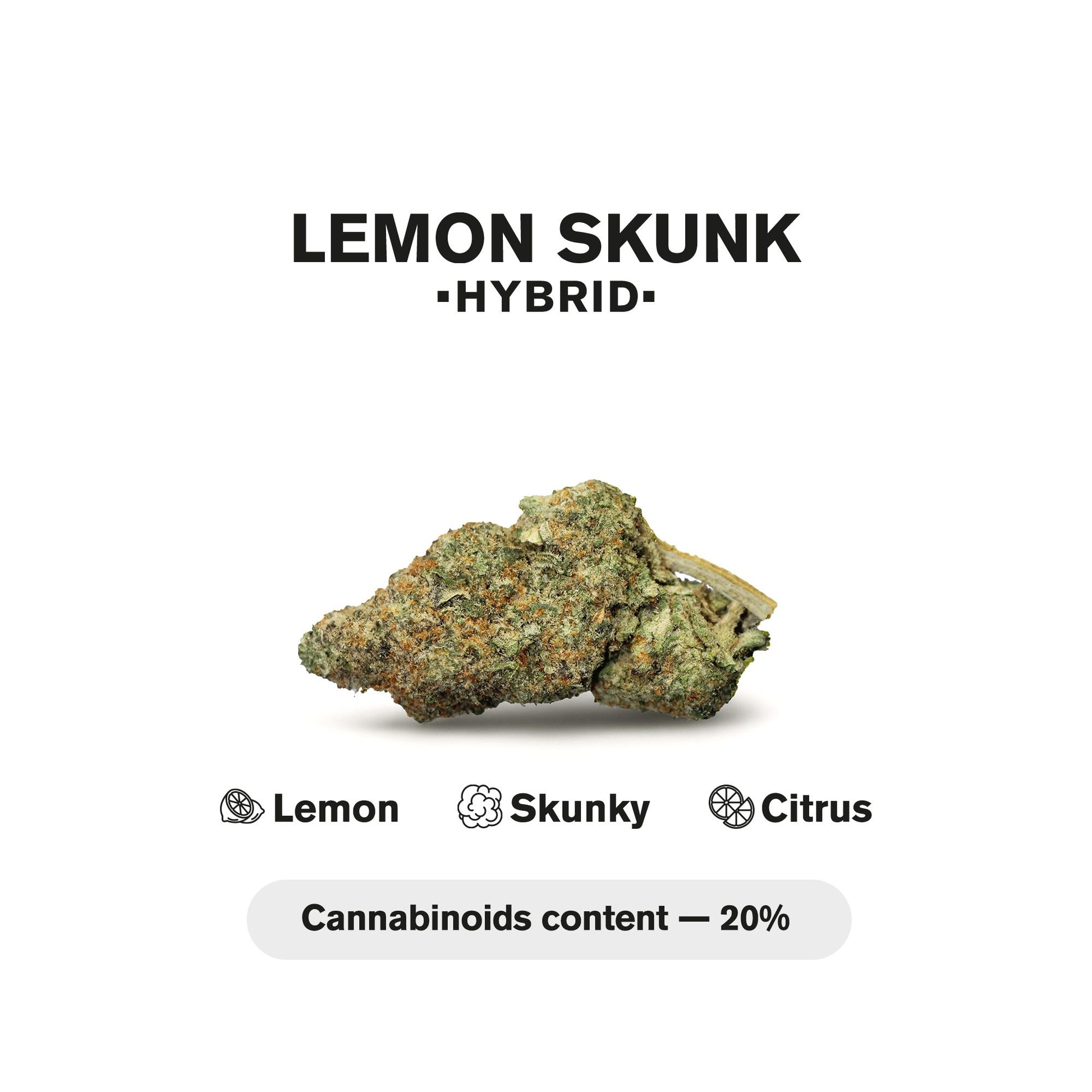 1.5g Lemon Skunk King Size Pre-Roll - Hybrid - THCA
