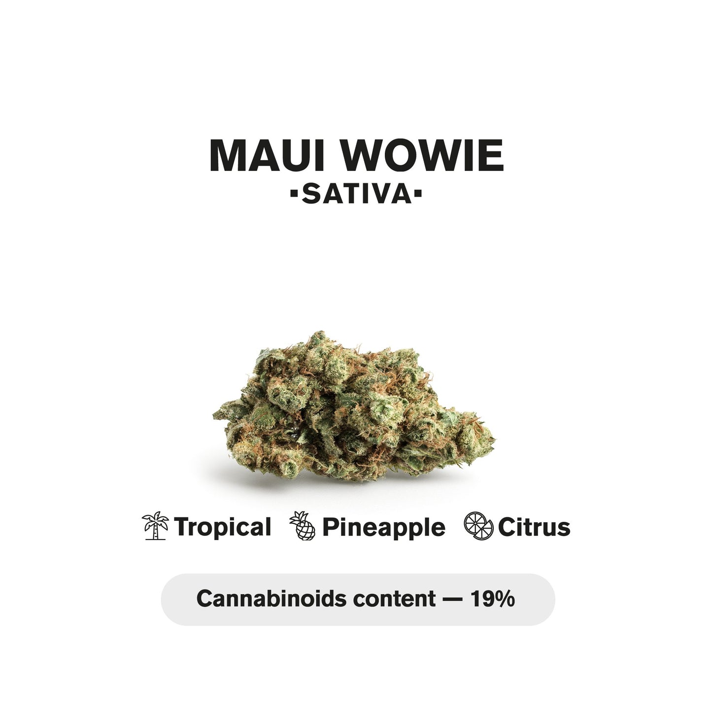1.5g Maui Wowie King Size Pre-Roll - Sativa - THCA