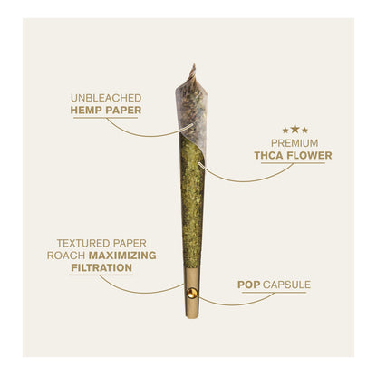 1.5g Pop Capsule Pre-Roll - Sativa Blend - THCA