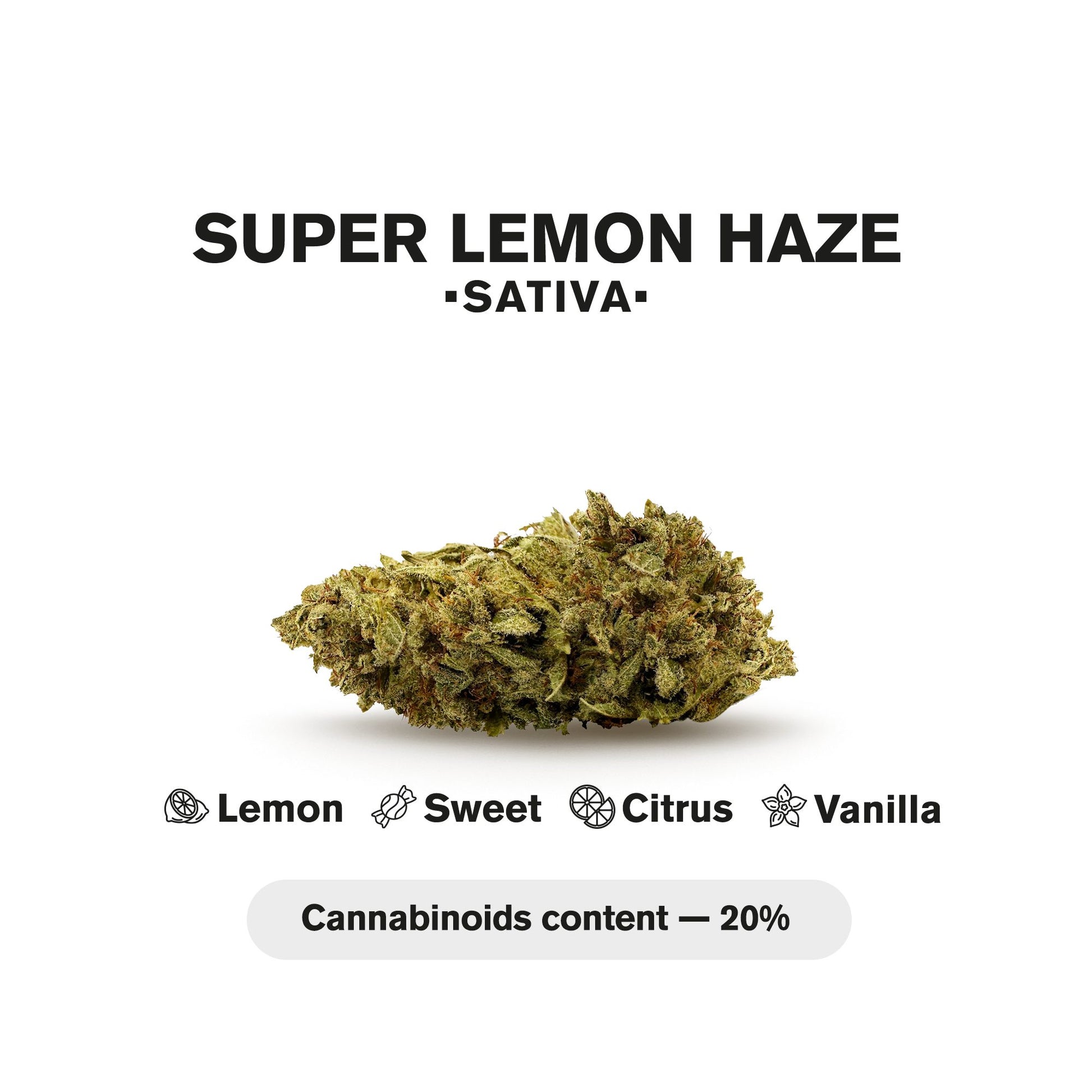 1.5g Super Lemon Haze King Size Pre-Roll - Hybrid - THCA