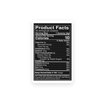 15mg Delta 9 Gummies - Grape - Chill Plus