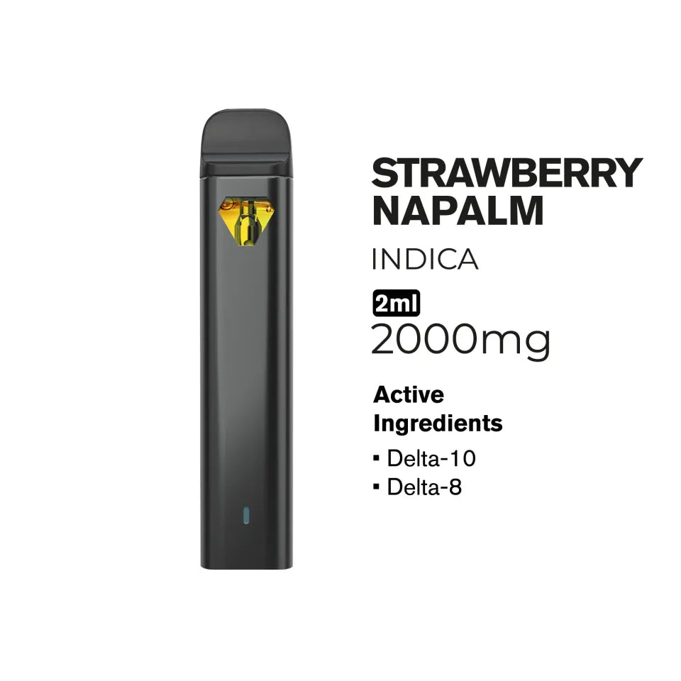 2000mg D10, D8 Vape Pen 2ml Hybrid Hyper