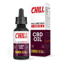 2000mg D8 & Full Spectrum CBD Oil - Chill Plus
