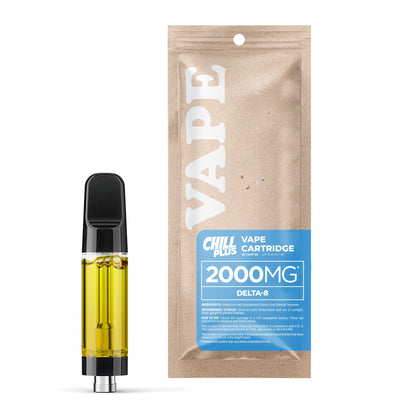 2000mg D8 Vape Cart - AK47 - Hybrid - 2ml - Chill Plus