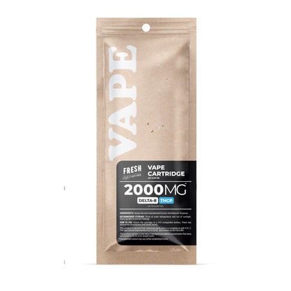 2000mg THCP, D8 Vape Cart - Girl Scout Cookies - Indica - 2ml - Fresh