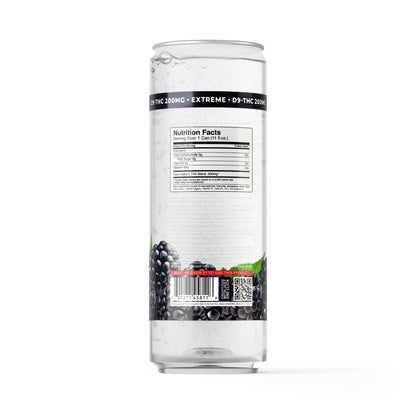 200mg Blackberry THC Seltzer - D9 Nano - Fresh