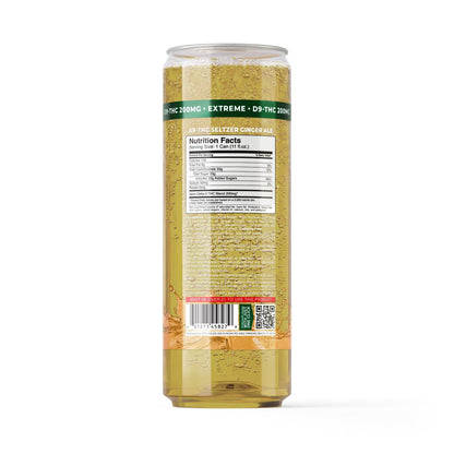 200mg Ginger Ale THC Seltzer - D9 Nano - Fresh