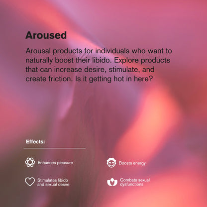 20mg Arouse Sexual Euphoria Gummies - D9, THCP, Broad Spectrum CBD, THCV - Strawberry - Chill Plus
