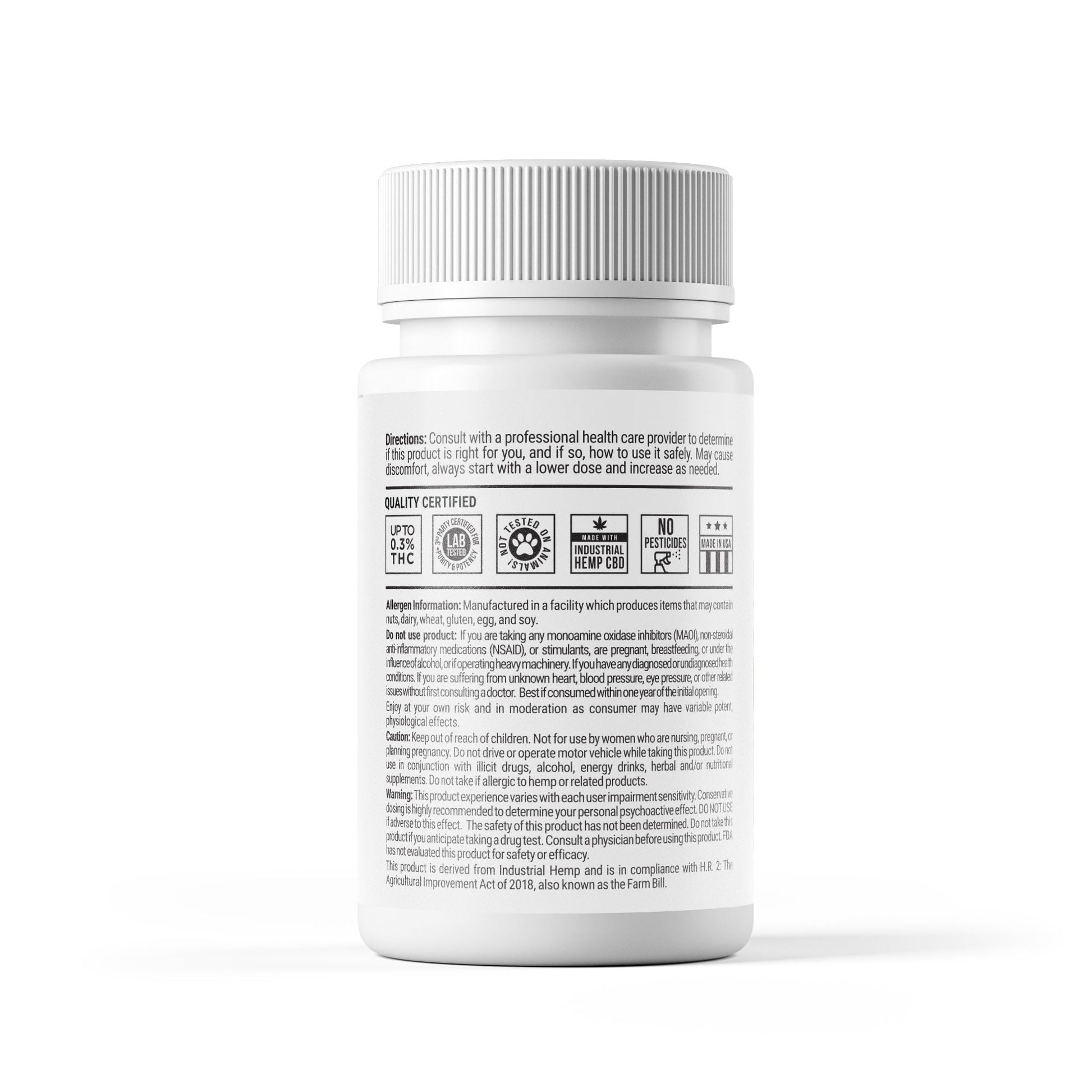 20mg D8 & CBD Isolate Tablets - Mixed Berry - Chill Plus