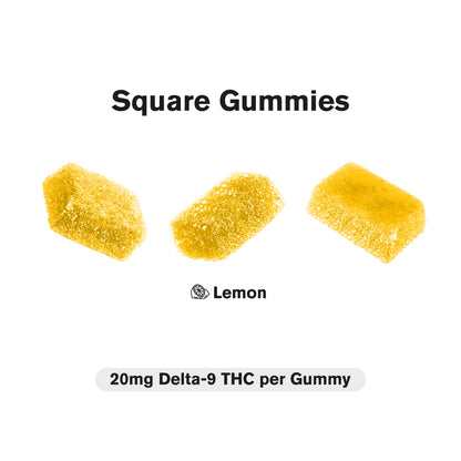 20mg Delta 9 Gummies - Lemon - Chill Plus