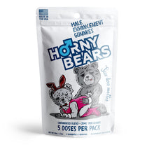 20mg Male Enhancement Gummies - D9, THCP, CBD, THCV - Strawberry - Horny Bears