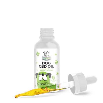 240mg CBD Pet Oils For Medium Dogs - MediPets