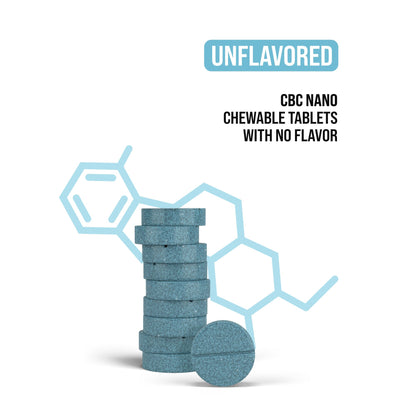 25mg CBC Nano Tablets - Unflavored - Chill Plus