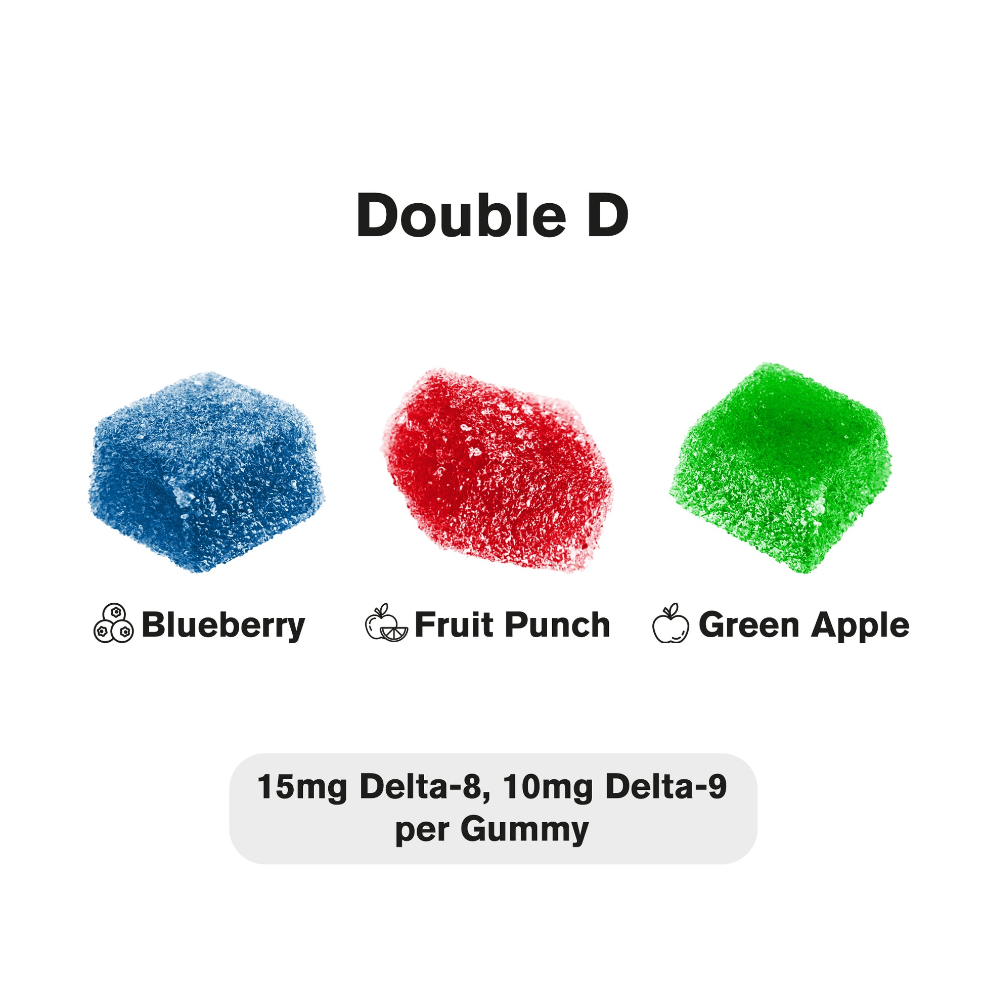 25mg Double D Blend - D8 & D10 - Chill Extreme