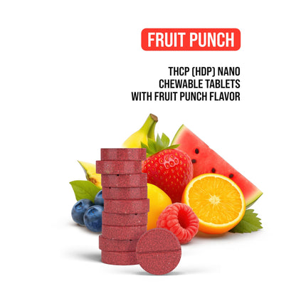 25mg THCP Nano Tablets - Fruit Punch - Chill Plus