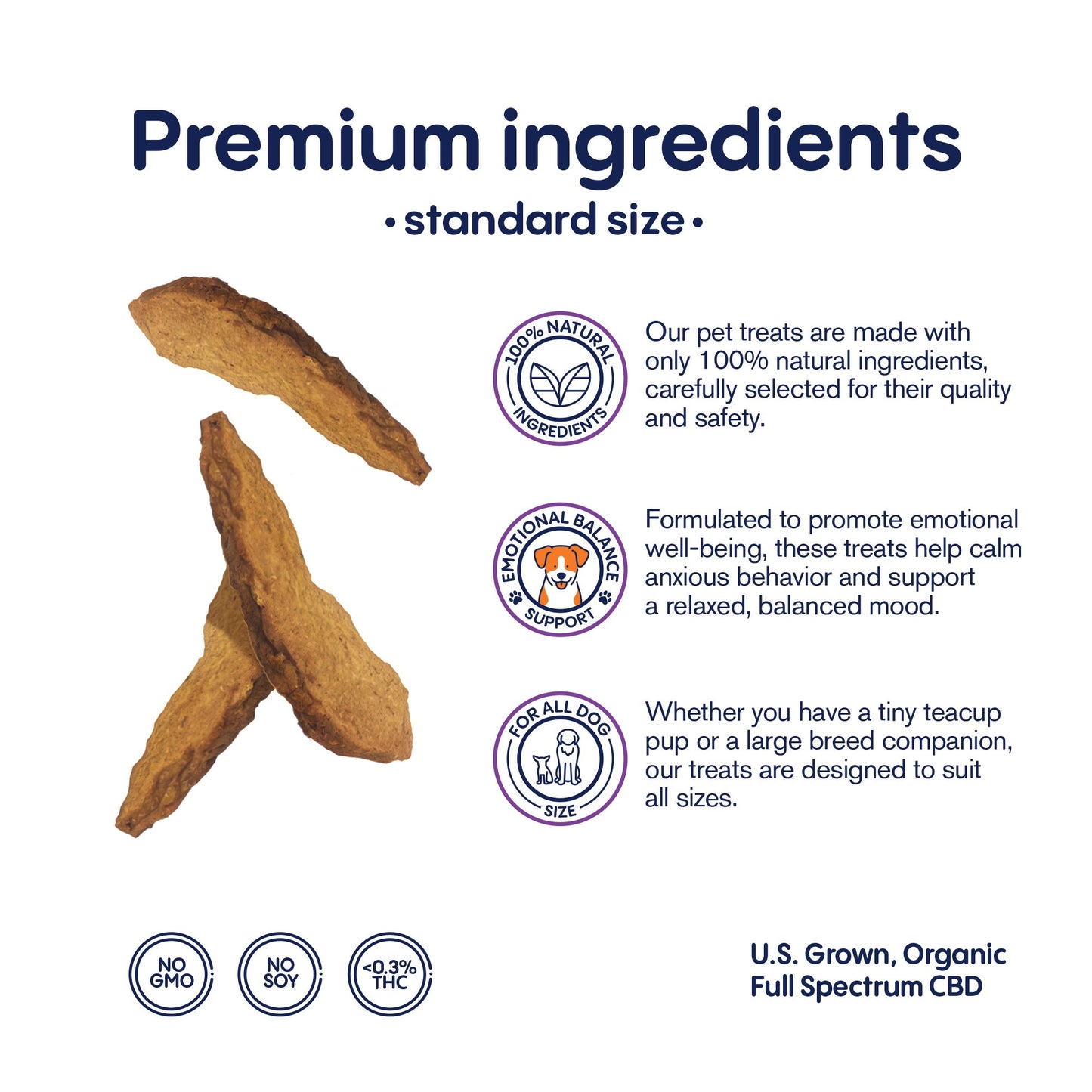 300mg CBD Pet Treats For Dogs - Grilled Chicken - MediPets