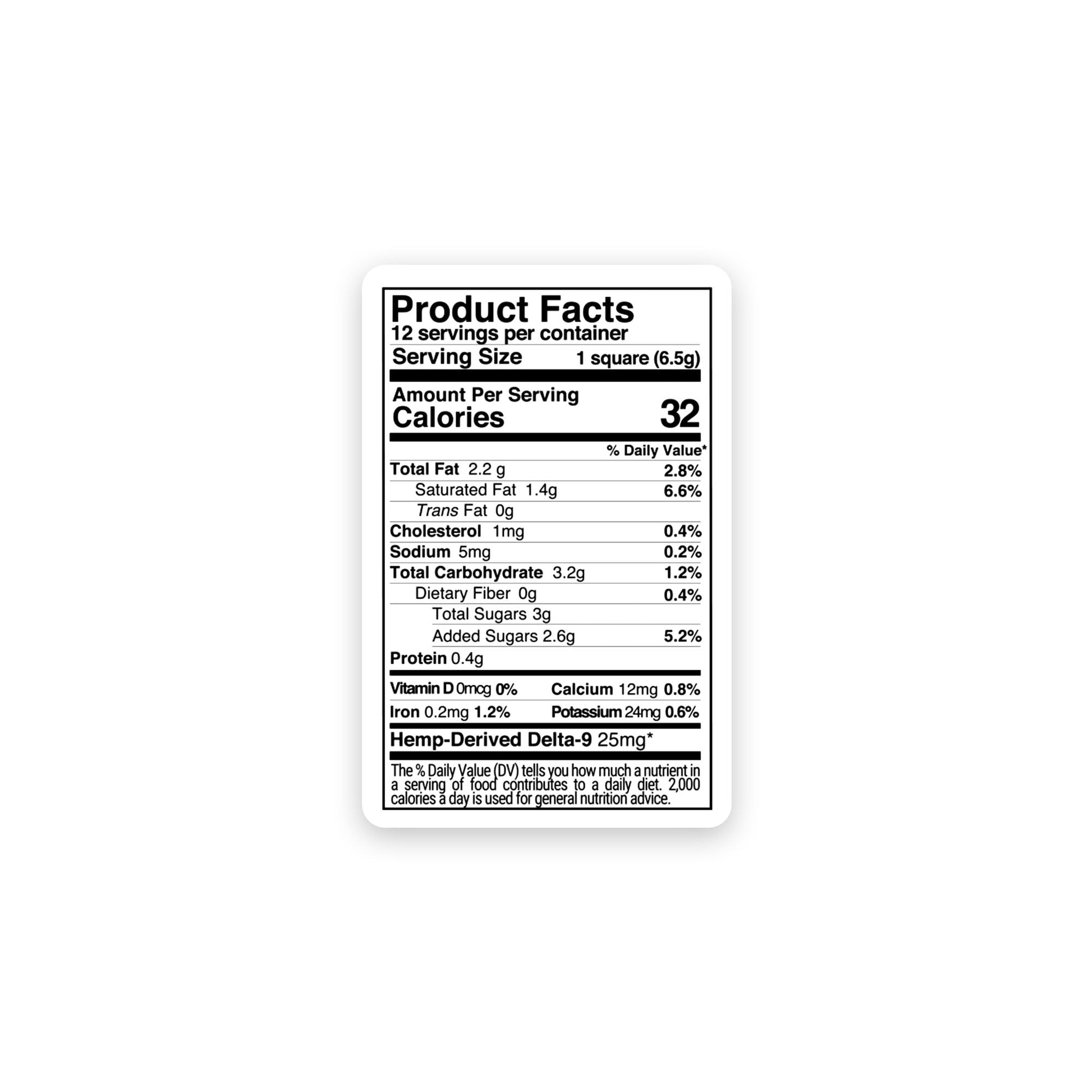 300mg Milk Chocolate Bar – Delta 9 – Fresh