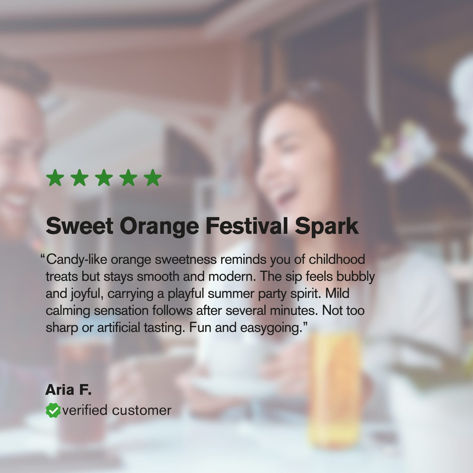 300mg Orange Candy Pop THC Seltzer - D8 Nano - Fresh