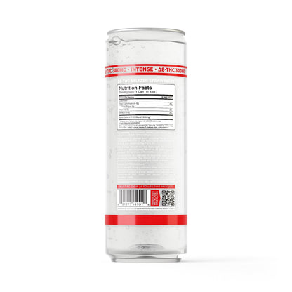 300mg Strawberry THC Seltzer - D8 Nano - Fresh