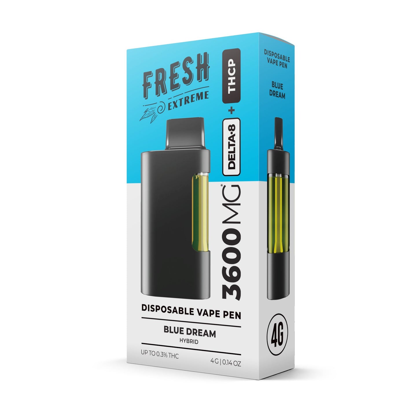 3600mg THCP, D8 Vape Pens Bundle - Fresh