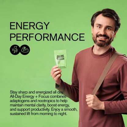 500mg All-Day Energy + Focus Tablets - Green Apple Matcha - Mood Tablets