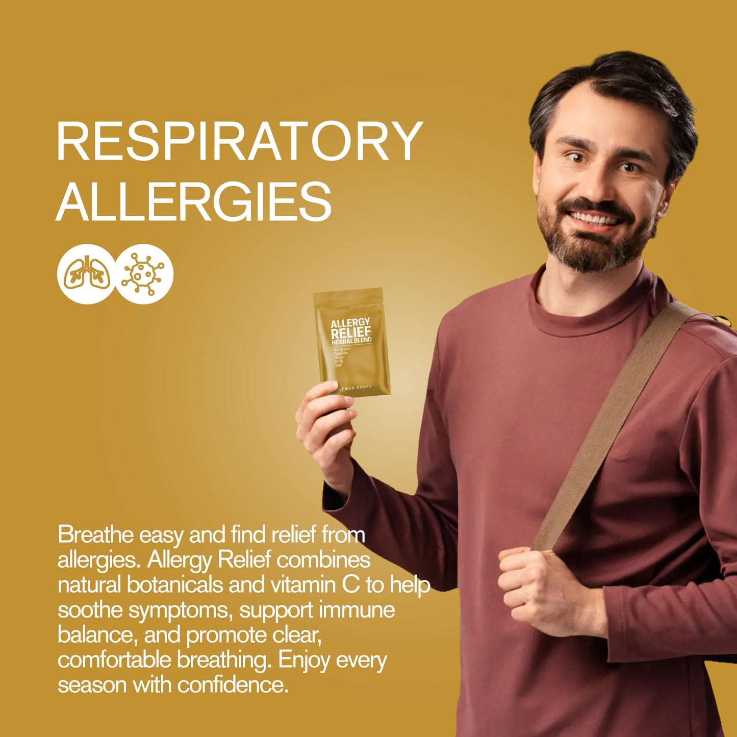 500mg Allergy Relief Tablets - Lemon Honey - Mood Tablets