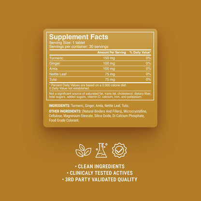 500mg Allergy Relief Tablets - Lemon Honey - Mood Tablets