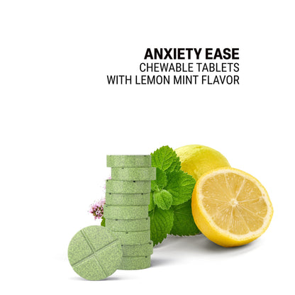 500mg Anxiety Ease Tablets - Lemon Mint - Mood Tablets