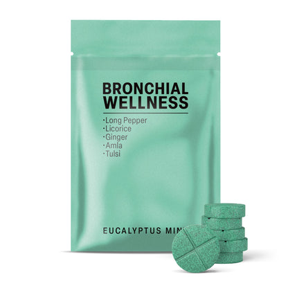 500mg Bronchial Wellness Tablets - Eucalyptus Mint - Mood Tablets
