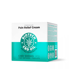 500mg CBD Pain Relief Cream - 4oz - Biotech CBD