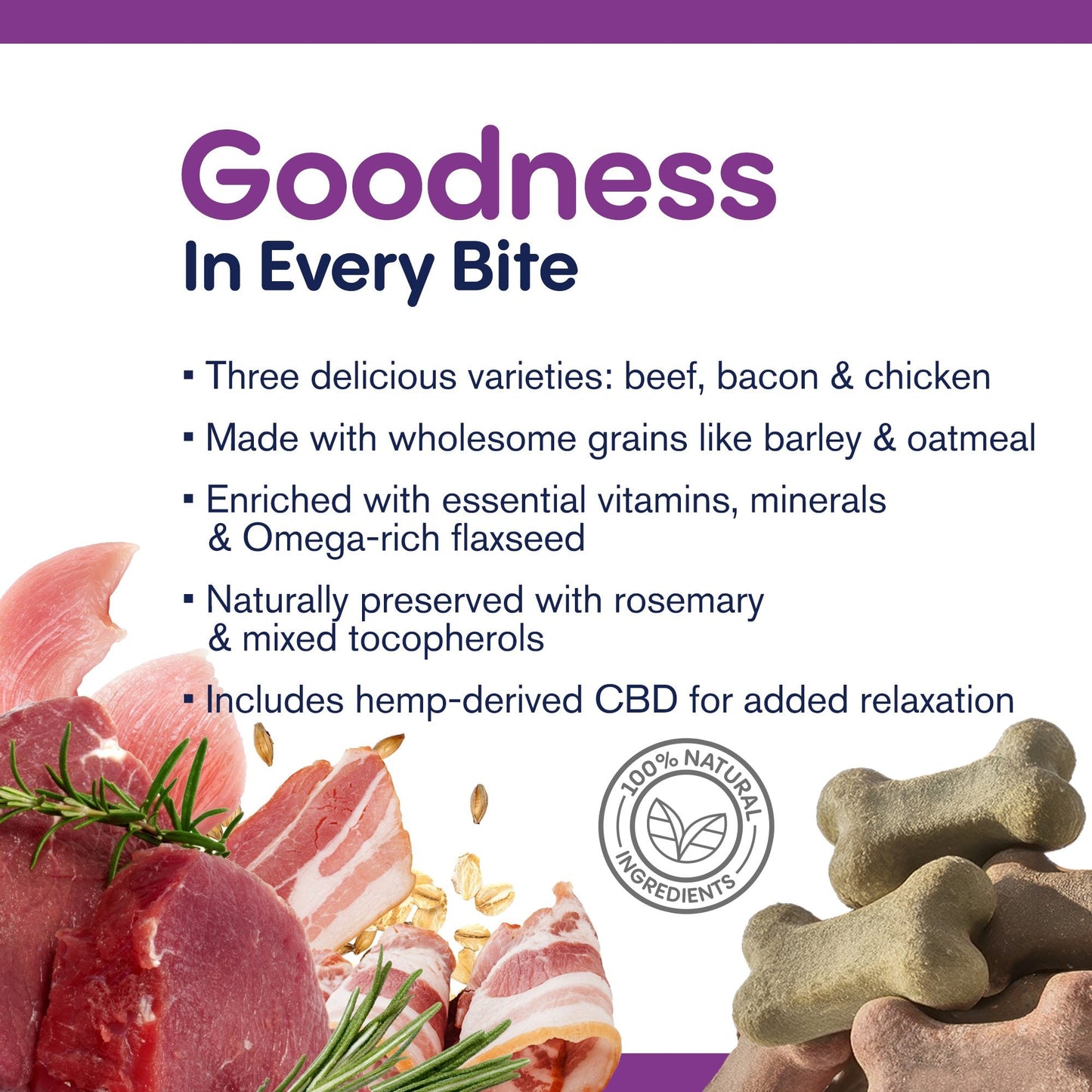 500mg CBD Pet Treats For Dogs - Biscuits - MediPets