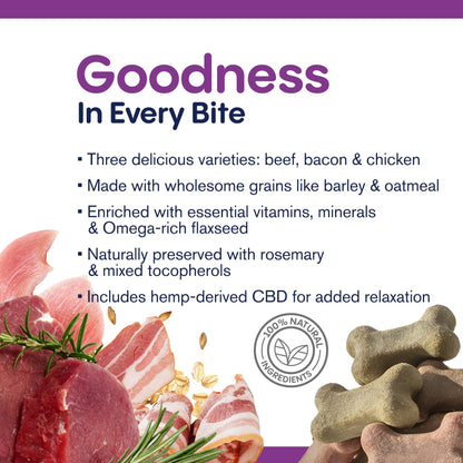 500mg CBD Pet Treats For Dogs - Biscuits - MediPets
