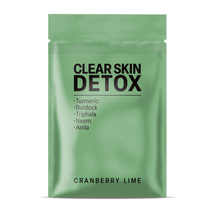 500mg Clear Skin Detox Tablets - Cranberry Lime - Mood Tablets