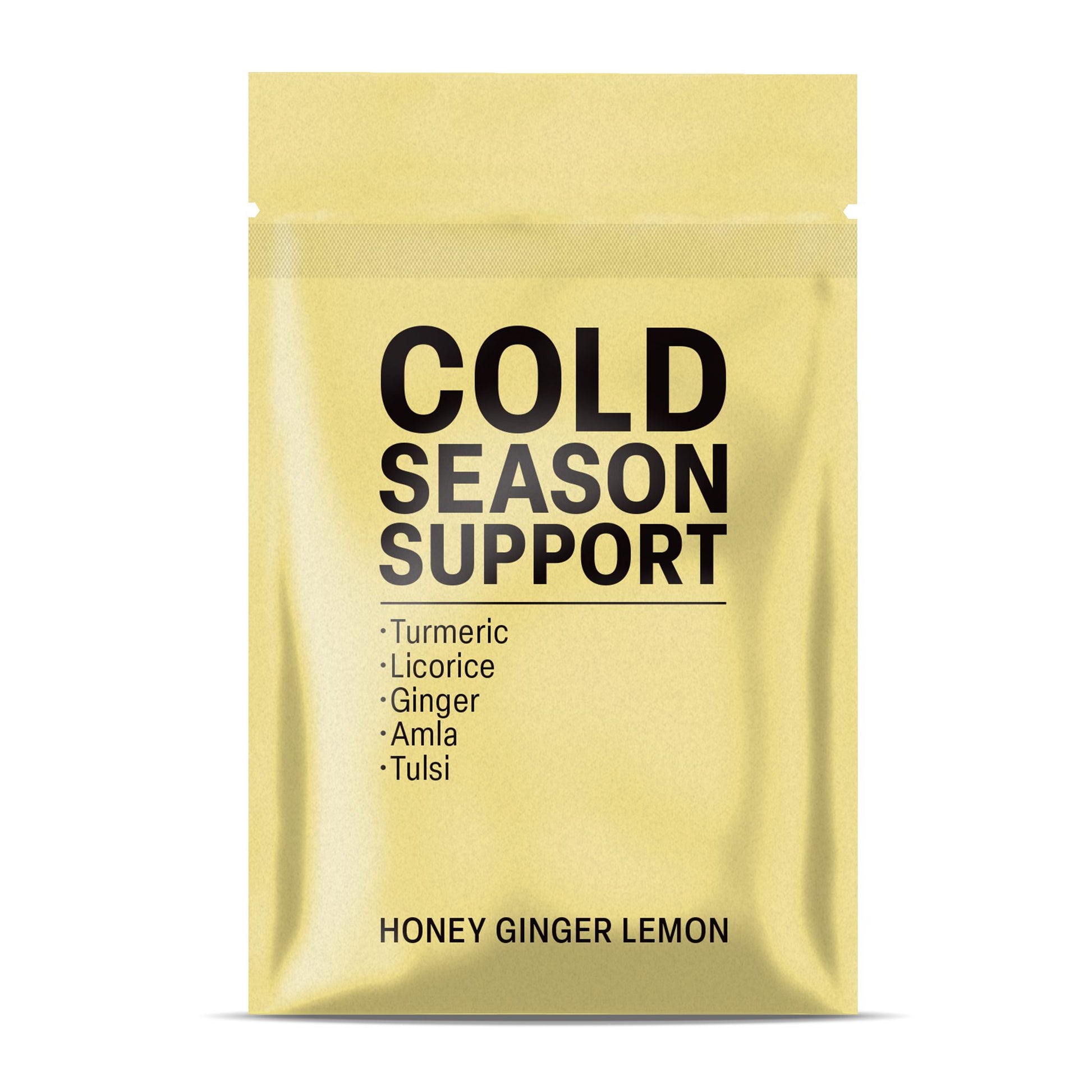 500mg Cold Season Support Tablets - Honey Ginger Lemon - Mood Tablets