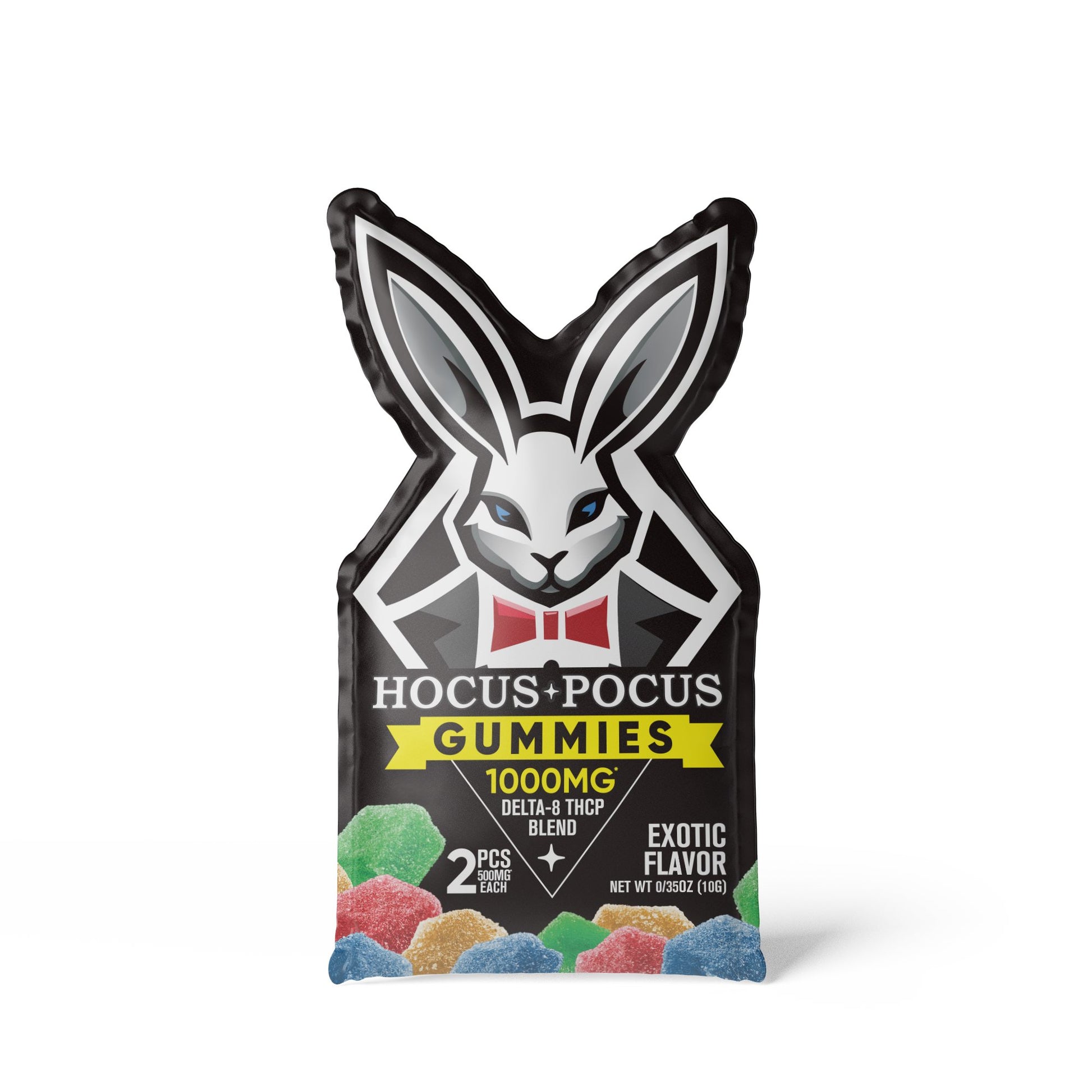 500mg D8, THCP, Cannabinoid Blends Gummies - Exotic Mix - Hocus Pocus