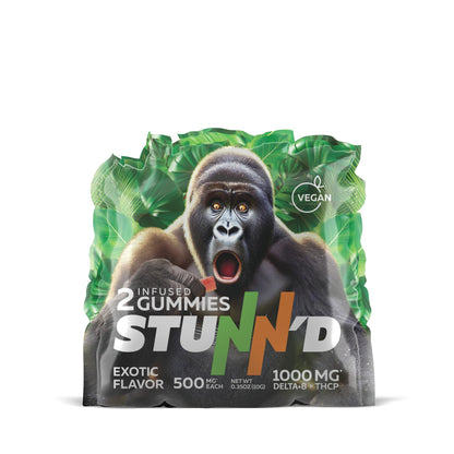 500mg D8 & THCP Gummies - Exotic Mix - Stunn'd