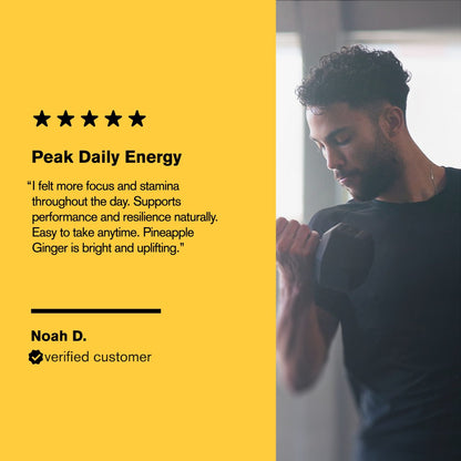 500mg Daily Performance Adaptogen Tablets - Pineapple Ginger - Mood Tablets