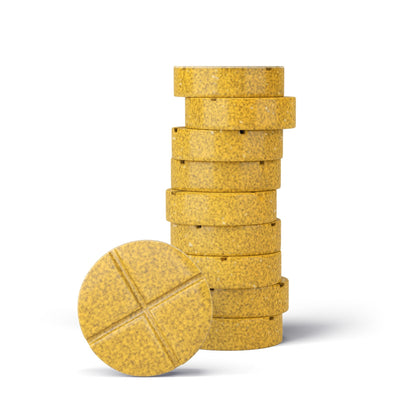 500mg Daily Prebiotic Tablets - Lemon Ginger - Mood Tablets