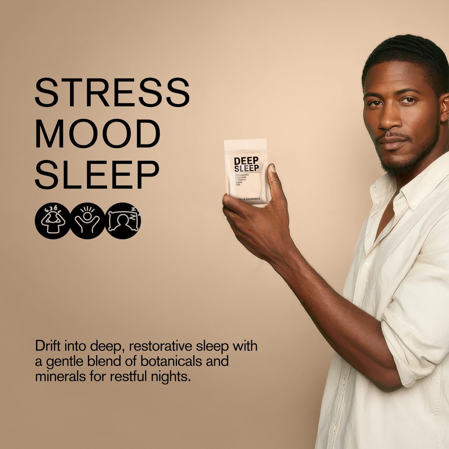 500mg Deep Sleep Tablets - Vanilla Chamomile - Mood Tablets