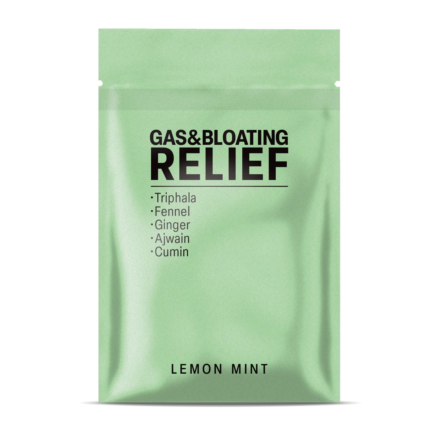 500mg Gas & Bloating Relief Tablets - Lemon Mint - Mood Tablets