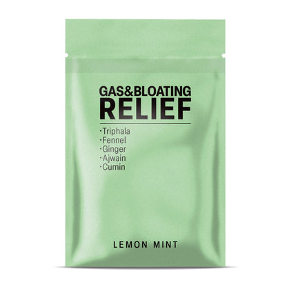 500mg Gas & Bloating Relief Tablets - Lemon Mint - Mood Tablets