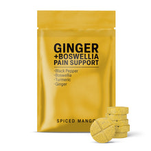 500mg Ginger + Boswellia Tablets - Spiced Mango - Mood Tablets