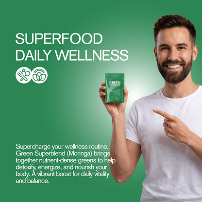 500mg Green Superblend Tablets - Pineapple Mint - Mood Tablets